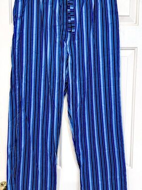 NWT Derek Rose London Striped Lounge Trousers | Size XL